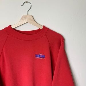 Vintage The Sports Authority Embroidered Crewneck